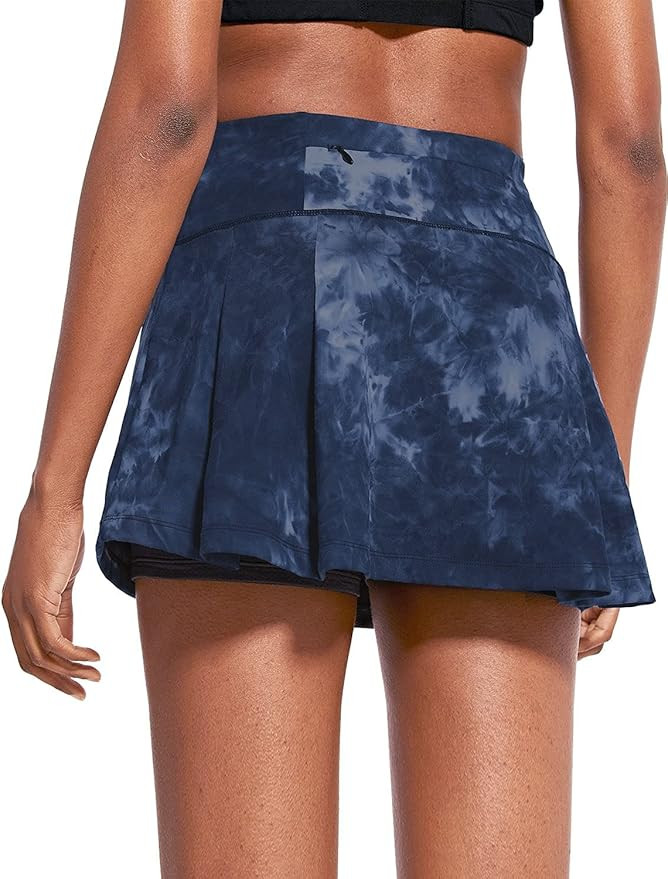 BALEAF Women's High Waisted Tennis Skirts 13" Cute Golf Skorts 4 Pockets for Casual Running Sport... | Amazon (US)