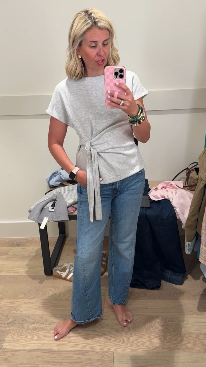 Super cute top with my favorite Mother jeans! 
Top - small
Jeans - 26P

#LTKSeasonal #LTKOver40 #LTKdayinmylife