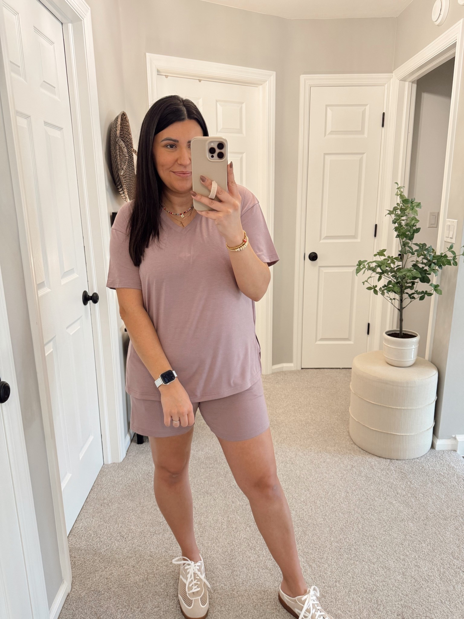 $14 set from Walmart! Stay TTS wearing a large 

#LTKmomlife #LTKgrwm #LTKootd