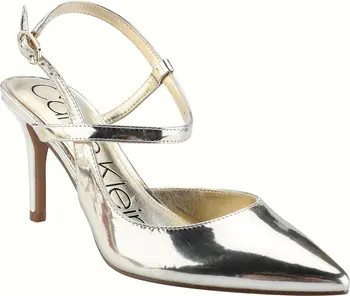 Calvin Klein Gaella Pointed Toe Slingback Pump | Nordstrom | Nordstrom