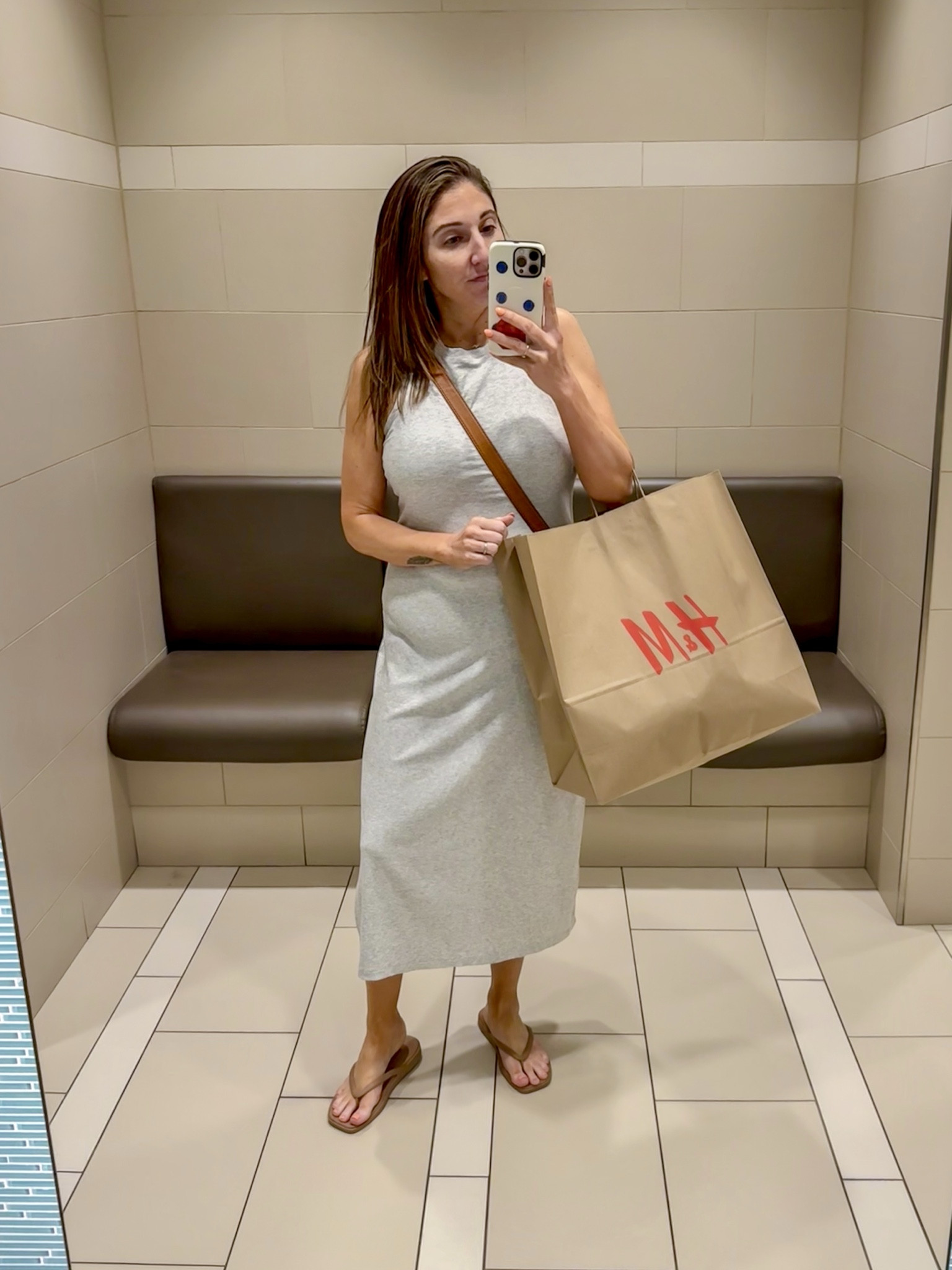 A beautiful warm day and this target athleisure dress was breezy and cool. It even has a build in bra which is ESSENTIAL for hot summer days! #teamnobra 
Dress M (tts) / Croc flip flops tts 

#LTKMidsize #LTKootd