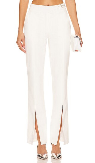 Vania Trouser in Ivory | Revolve Clothing (Global)