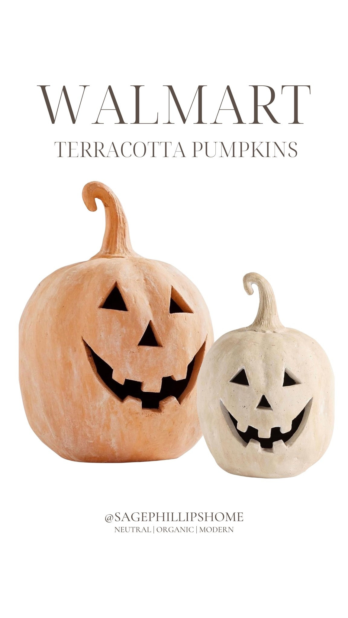 Okayyyy Walmart 🇨🇦👀🎃 these terracotta pumpkins are SUCH a good Halloween find. I love that they’re festive without being super bright or cheesy, and the earthy colours make them so easy to mix into fall decor.

#LTKfall #LTKsale #LTKhome