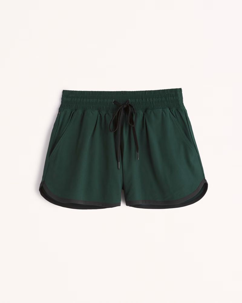 YPB High Rise Lined Workout Shorts | Abercrombie & Fitch (US)
