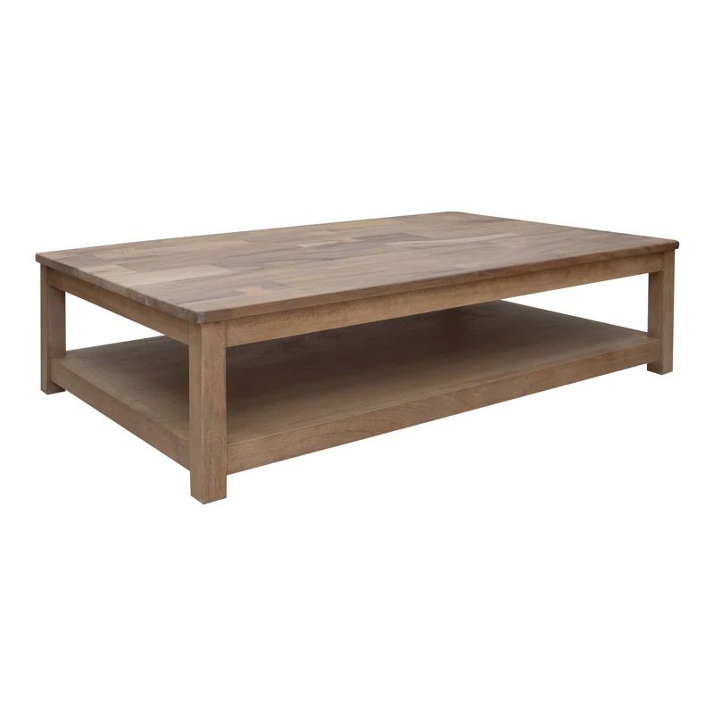 Eugen Solid Wood Top Coffee Table | Wayfair North America