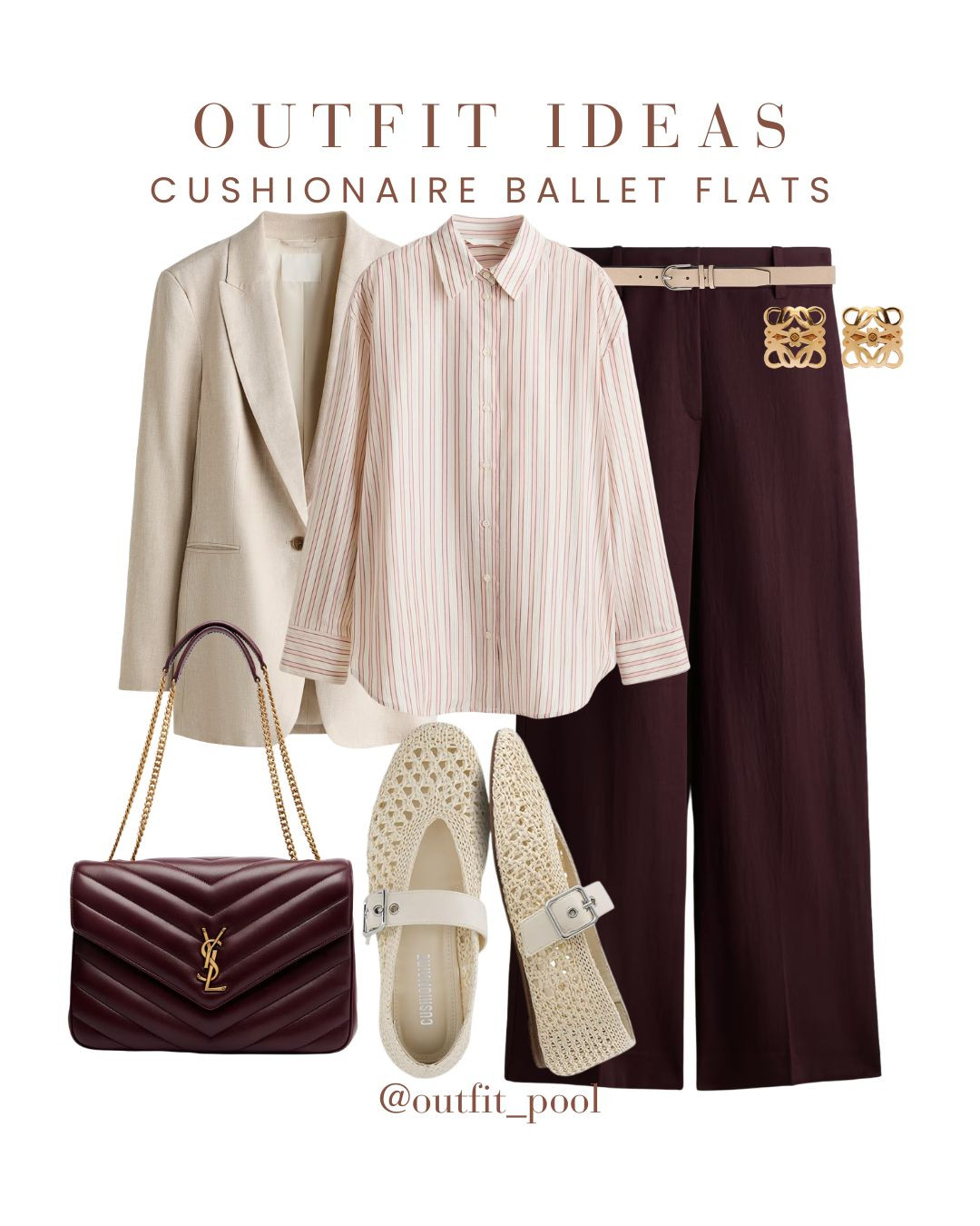 3 ways to style Cushionaire’s Mary Jane ballet flats for work ✨👠 Chic, comfortable, and office-approved — these flats are the perfect way to stay polished without sacrificing comfort 🙌 Comfortable enough for all-day wear and cute enough to elevate every outfit — truly the ideal workwear shoes. (Mary Jane Ballet Flats, Ballet Flats Workwear, Workwear Shoes, Office Outfit Ideas, Business Casual Shoes, Chic Workwear Outfit, Mary Jane Flats Outfit, Ballet Flats Outfit, Comfortable Work Shoes, Smart Casual Workwear, Minimalist Workwear, Capsule Wardrobe Shoes, Work Outfit Inspiration, Desk to Dinner Outfit, Classic Workwear Style, Everyday Office Outfit, Parisian Inspired Workwear, Effortless Chic Outfit) 

 #LTKgrwm #LTKootd #LTKWorkwear