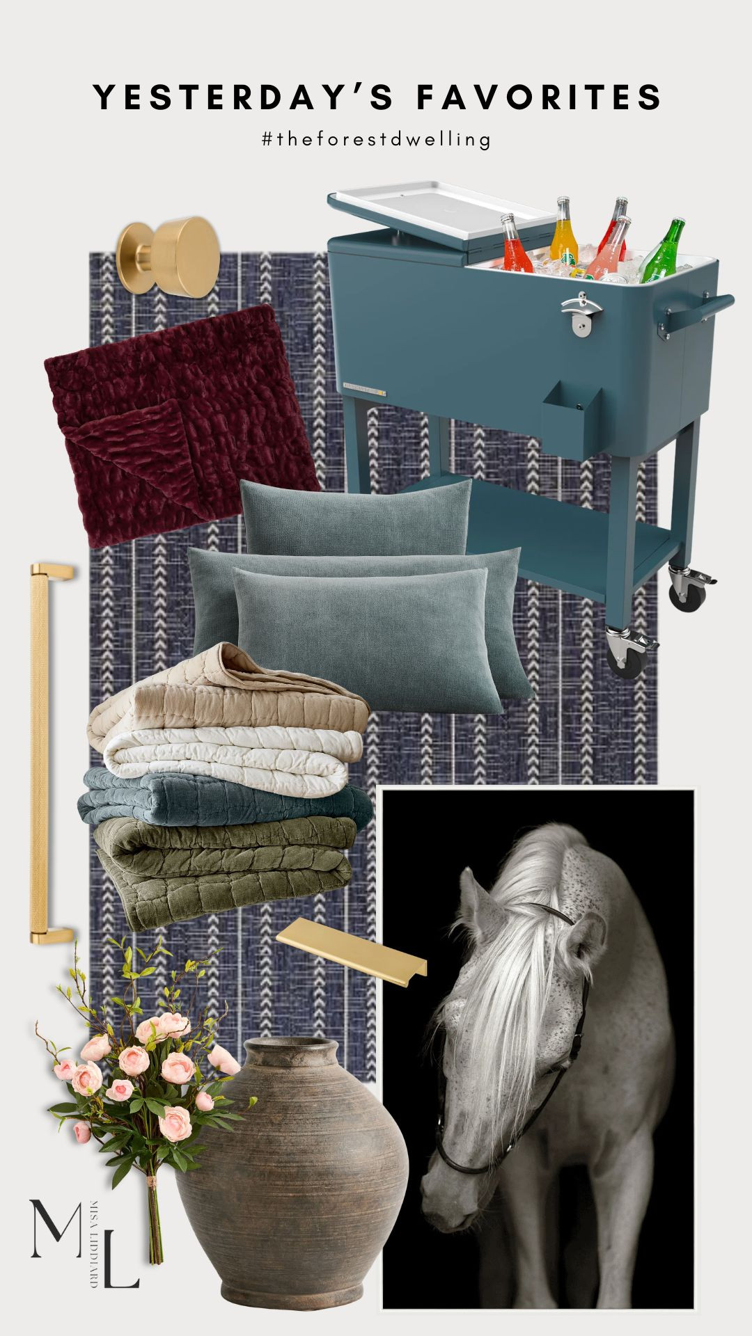 Yesterday's top picks! The Permasteel 80-Qt Outdoor Patio Cooler is perfect for hosting this summer. The wheels are a game changer. Pasha is one of my favorite art pieces. Such a statement! The Cozy Cloud duvet cover and quilt are the best combo. I have several colors at this point! 

 #LTKdayinmylife #LTKSeasonal #LTKHome