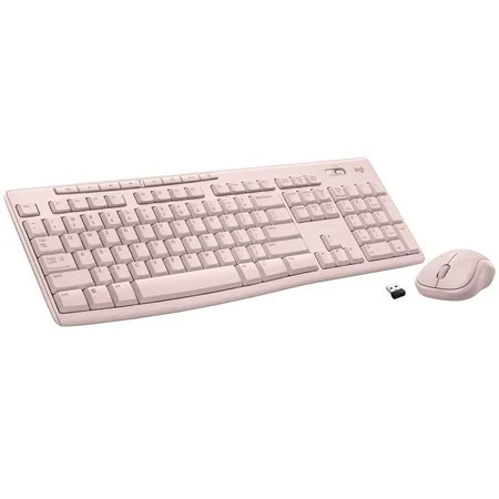 Logitech MK270 Wireless Keyboard and Mouse Combo, Rose | Walmart (US)