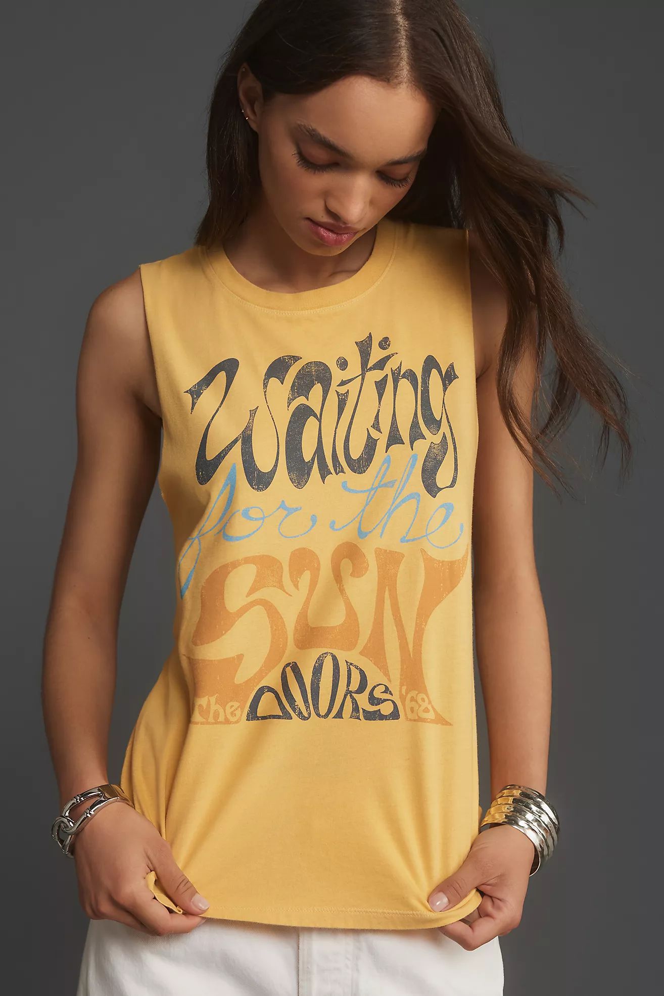 Letluv The Doors Waiting for the Sun Graphic Tank | Anthropologie (US)