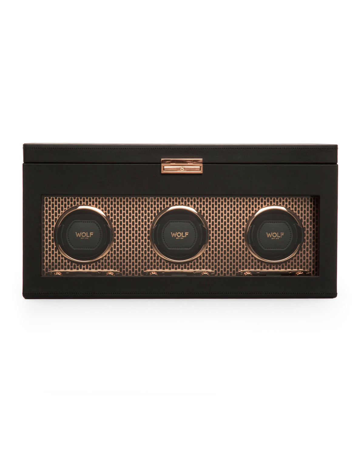 Axis Triple Watch Winder with Storage | Neiman Marcus