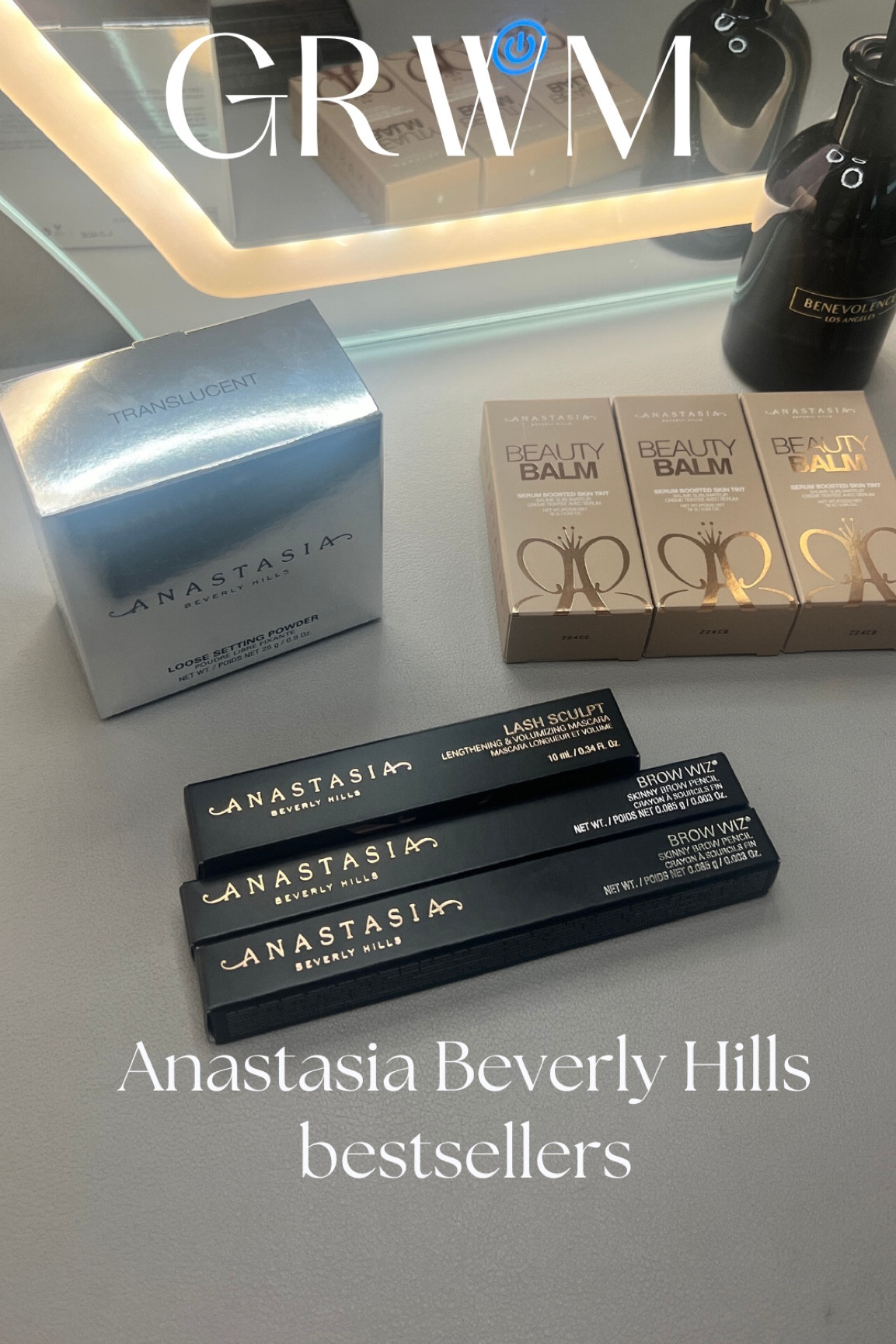 So excited about these Anastasia Beverly Hills products!

✨Anastasia Beverly Hills Beauty Balm Serum Boosted Skin Tint - Shade 6
✨Anastasia Beverly Hills Loose Setting Powder - Translucent
✨Anastasia Beverly Hills - Brow Wiz - Soft Brown + Ash Brown
✨Anastasia Beverly Hills - Lash Sculpt Lengthening & Volumizing Mascara

#LTKBeauty #LTKOver40 #LTKVideo