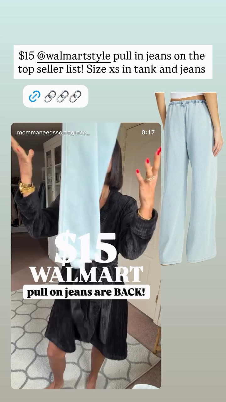 $15 @walmartstyle pull in jeans on the top seller list! Size xs in tank and jeans

#LTKSaleAlert #LTKootd #LTKSeasonal