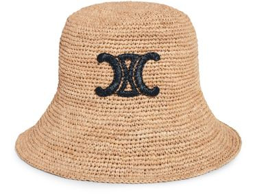 Triomphe raphia hat - CELINE | 24S US