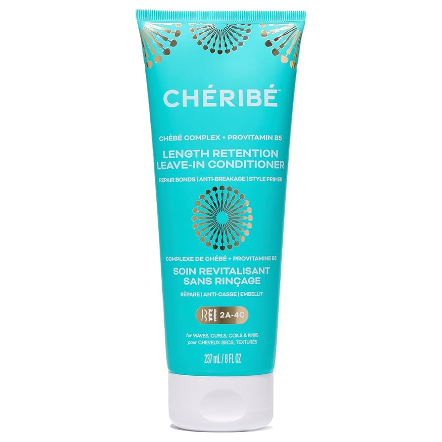 Cheribe Length Retention Leave-In Conditioner with 100% Chebe Complex + Provitamin B5, Anti-Break... | Amazon (US)