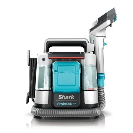 Shark StainStriker Portable Carpet, Upholstery & Area Rug Cleaner, Pet Friendly, Stain & Odor Remover, Perfect for Car Interiors, 3 Tools, PX201 White | Walmart (US)