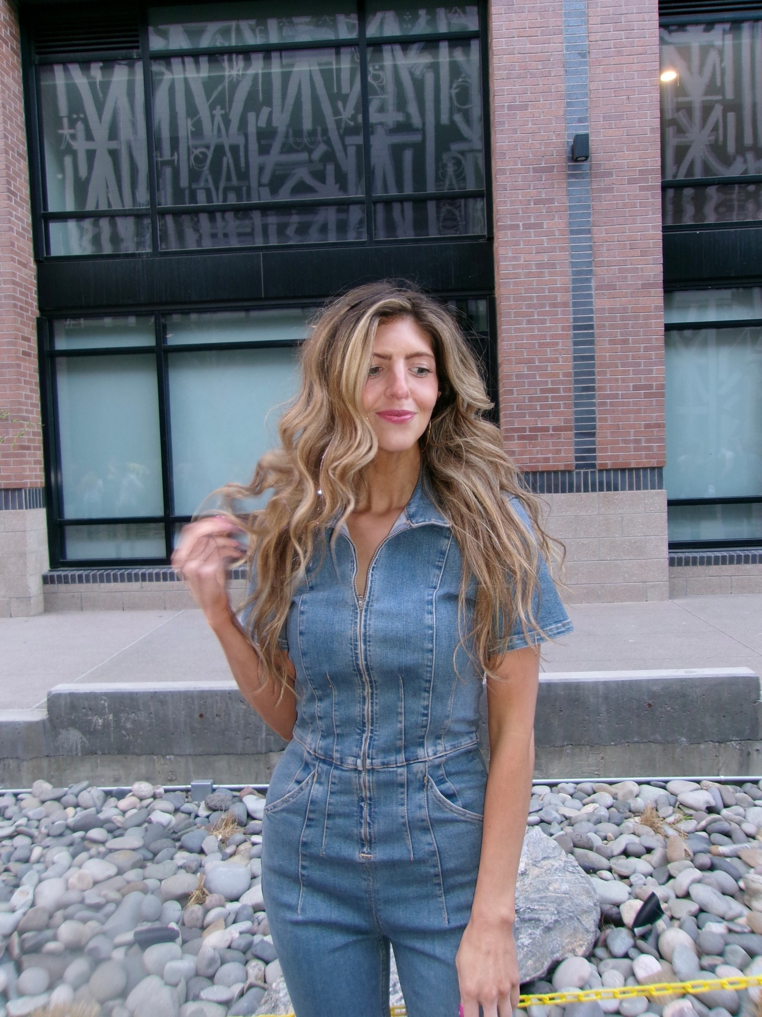 Free people jumpsuit for the concert! #concertoutfit #denim #alldenim #freepeople