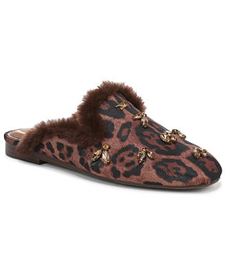 Women's Tillie Embellished Cozy Faux-Shearling Slip-On Clogs | Macy's