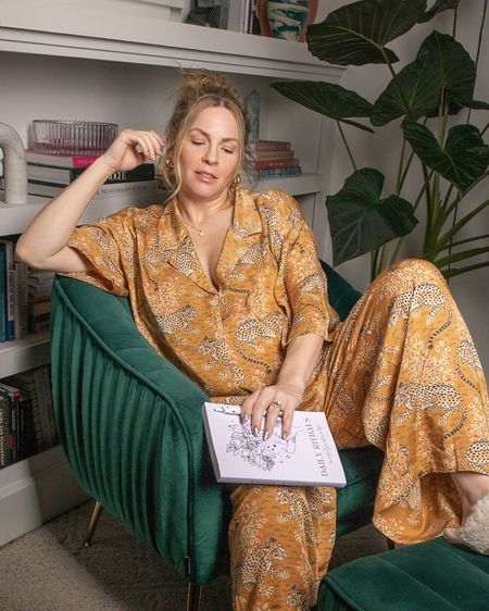 Literally obsessed with the Wildest Dreams satin pajamas from Printfresh! 🐆 They are the perfect oversized fit and make me feel like a million bucks. They offer an amazing range of sizes (up to 6X!!), I am wearing a large to fit the bump but will still love this size postpartum. The perfect work from home in style outfit! They come in a few different colors including hot pink for Valentines Day, my personal fave is Tobacco! Use code ECOBABES for $$$ off!

#LTKbump #LTKstyletip #LTKplussize