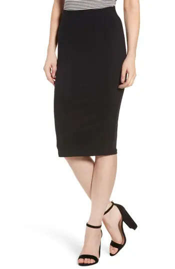 Women's David Lerner Tube High Rise Pencil Skirt | Nordstrom