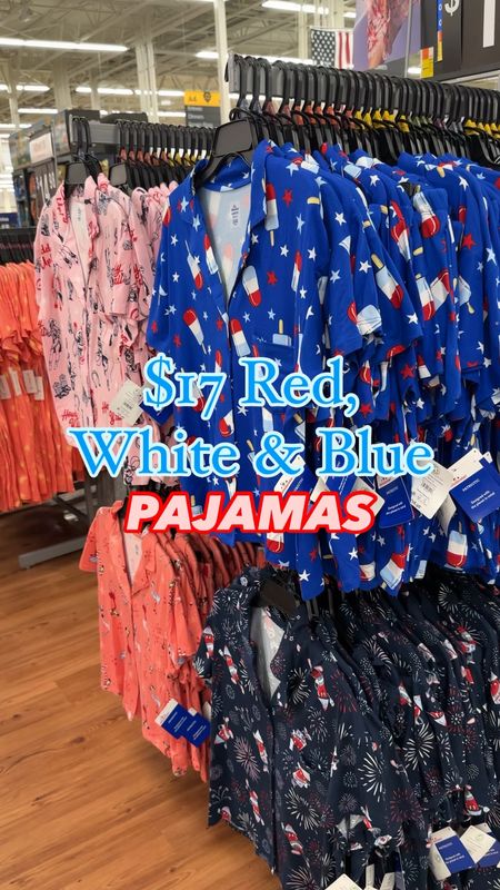 Loving these super soft red white and blue themed pajamas from Walmart! True to size! 

#LTKFindsUnder50 #LTKStyleTip #LTKOver40