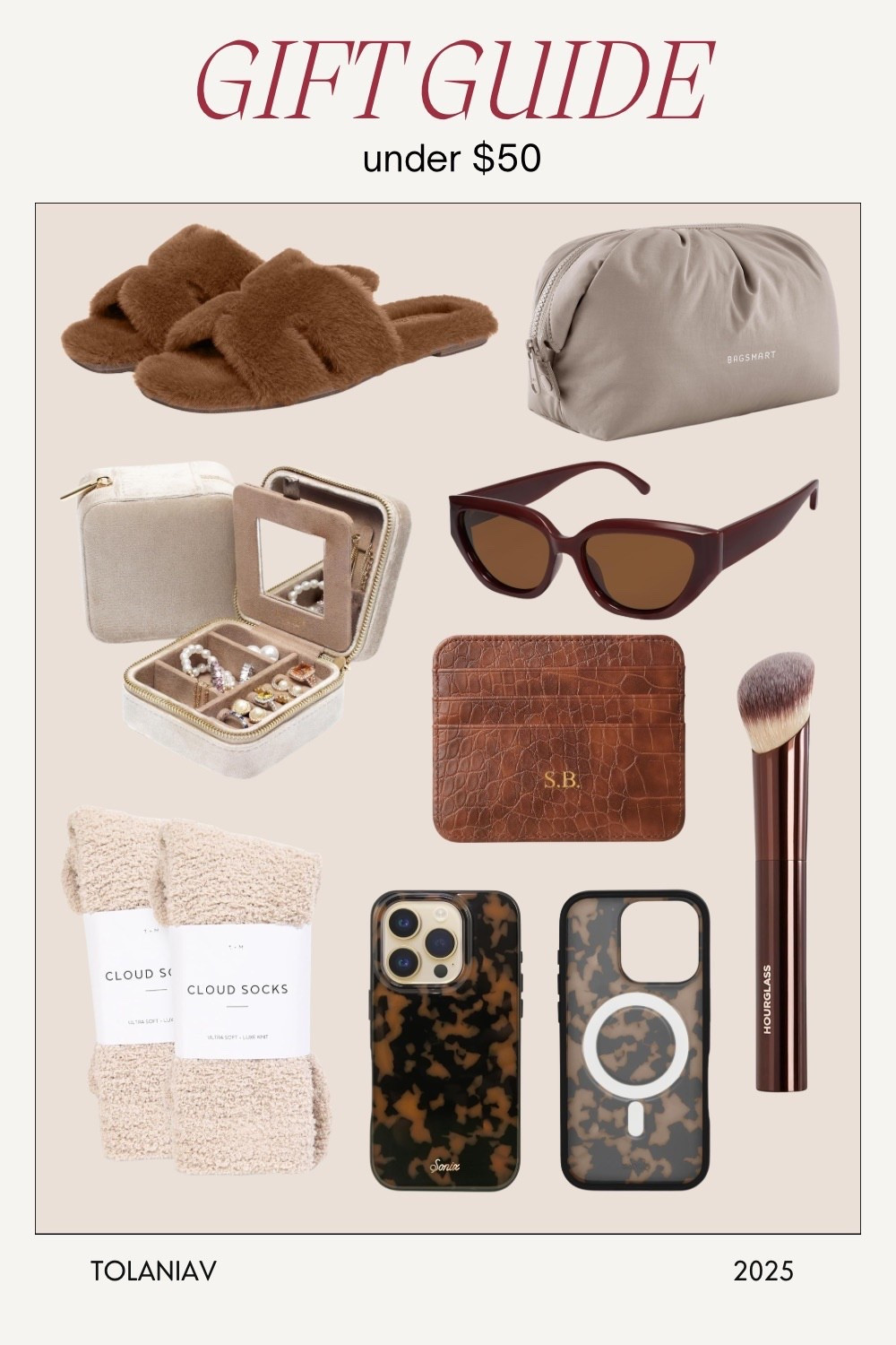 Looking for cute, thoughtful gifts without going over $50? I got you. This gift guide is all about those budget-friendly finds that still feel luxe — think cozy self-care picks, pretty accessories, little home upgrades, and fun goodies anyone would love unwrapping. Whether you’re shopping for your bestie, your sister, or your favorite coworker, these under-$50 gems make gifting feel easy, stylish, and stress-free.  🎁✨

#LTKFindsUnder50 #LTKGiftGuide #LTKHoliday