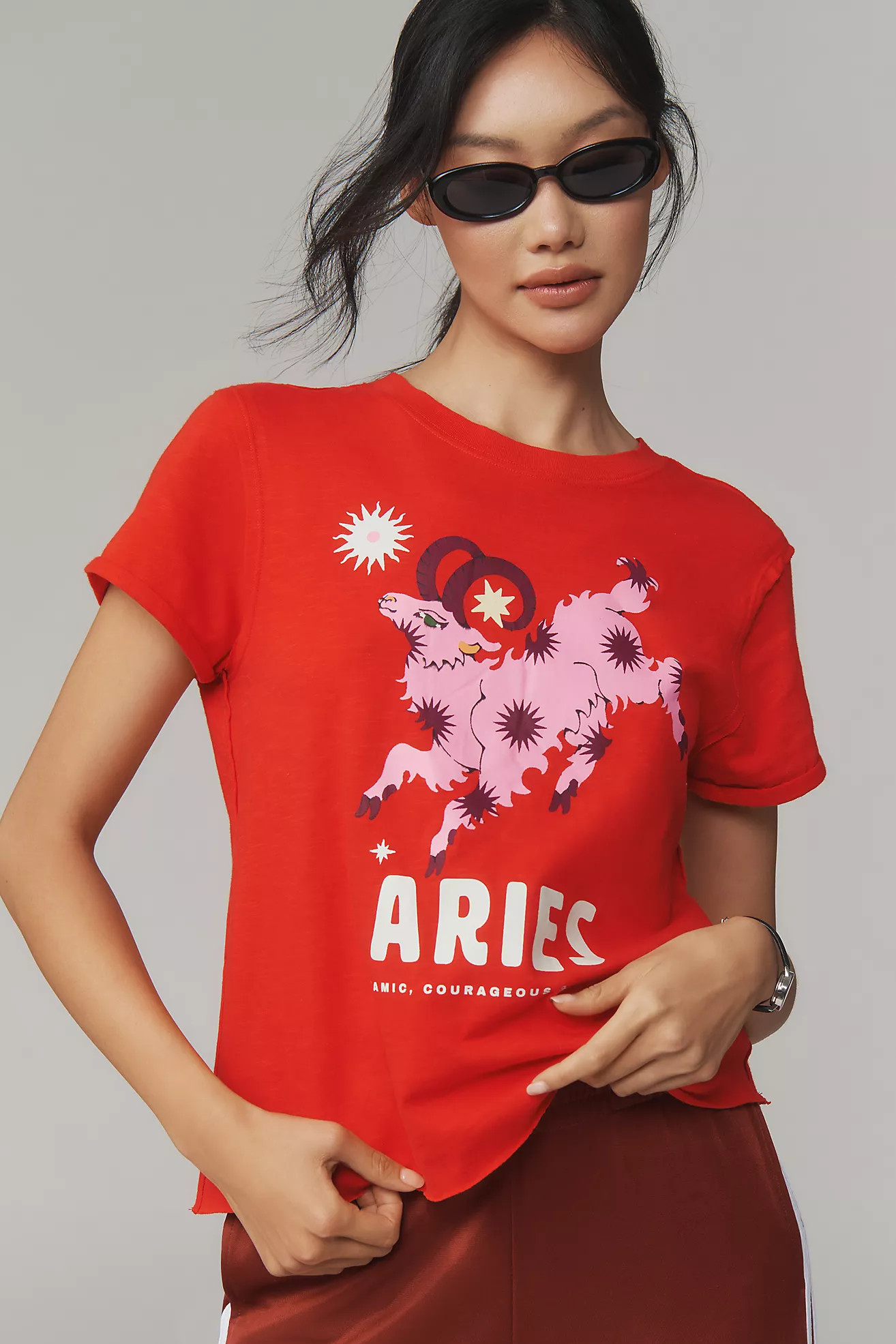 Lou Benesch Stargazer Zodiac Graphic Tee | Anthropologie (US)