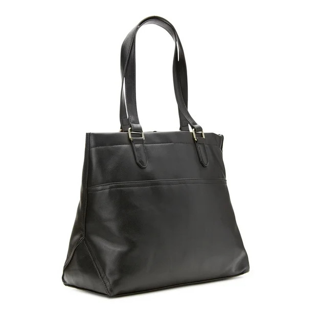 Time and Tru Women's Mia Pebbled Tote Bag - Walmart.com | Walmart (US)