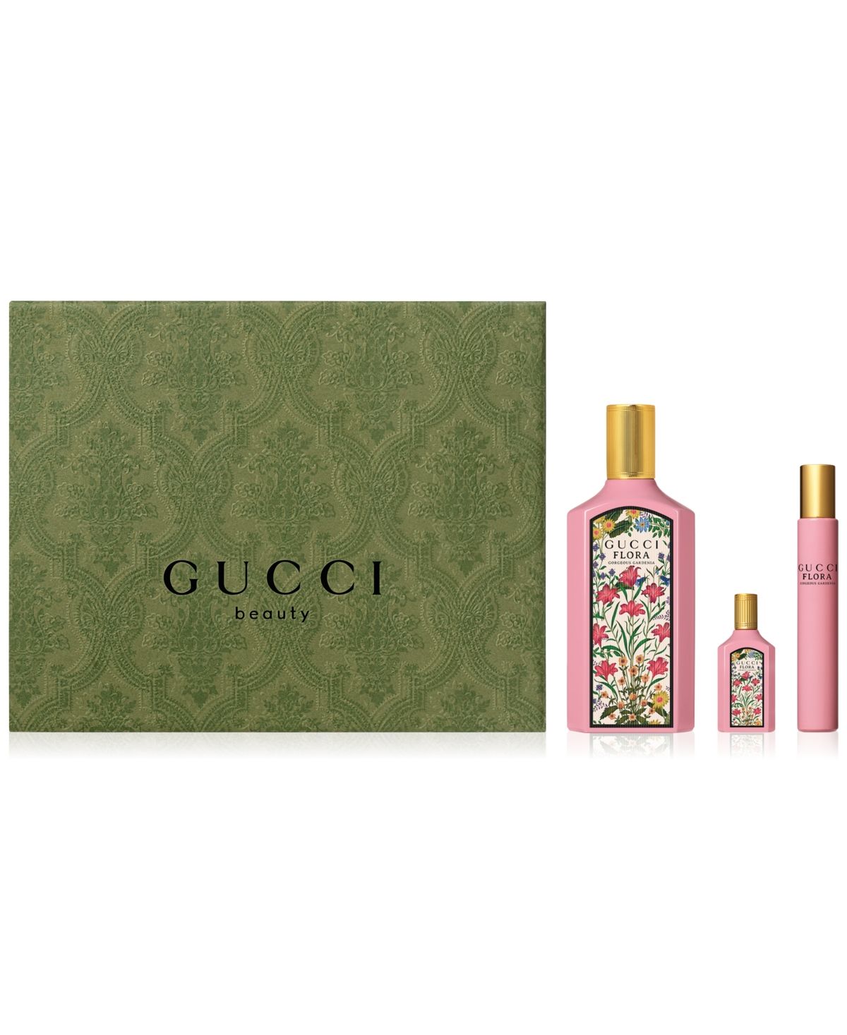 Gucci 3-Pc. Flora Gorgeous Gardenia Eau de Parfum Gift Set | Macys (US)