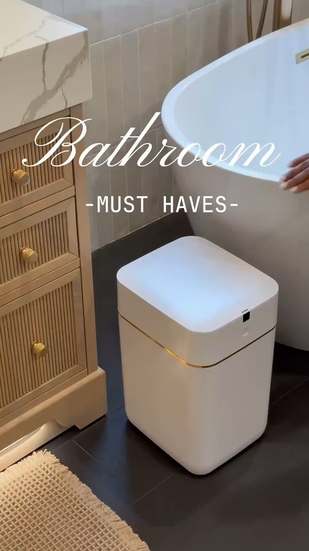 Tired of applying stickers to your containers only to have them turn out crooked? 😆 Try this simple hack: flip the new sticker and align it with the existing sticker, then roll the container to apply it evenly. Voilà! Perfectly placed stickers every time! 


Here are my top picks for practical yet stylish bathroom essentials!

1.  Automatic Trash Can: This game-changing trash can is self-emptying, making bathroom cleanup a breeze.

2.  Designer Shower Soap Dispensers: Elevate your bathroom's aesthetic with these sleek, high-end looking dispensers.

3.  Versatile Suction Hooks: These hooks work wonders on glass, textured tile, and even come with 3M attachments for added security on rough surfaces.

4.  Hair Catcher: A must-have for avoiding clogged drains, this handy tool keeps your bathroom plumbing flowing freely.

5.  I'm loving the Nordic-style teak bath mats, which come in various sizes and finishes, including oiled. 

6. The acrylic bath tray is also stunning, with its clear design that adds a touch of minimalist chic. 

7. Waffle bath mats are another must-have - they're not only gorgeous, but also non-slip. 

8. And for a practical touch, a soap and lotion pedestal is a game-changer, keeping water spills and accumulation under control.

9. These finds combine functionality with style, making them perfect for a practical bathroom upgrade!


#LTKHome #LTKStyleTip #LTKSaleAlert