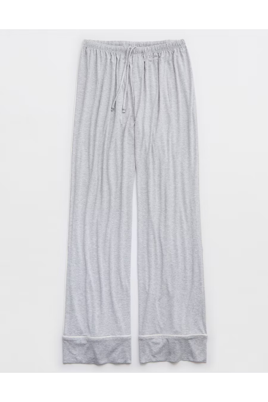 Aerie Real Soft Trouser PJ Women's Medium Heather Gray M | Aerie