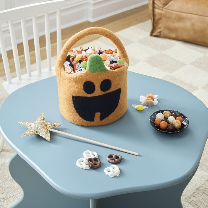 Ed Emberley Felt Pumpkin Treat Bucket | West Elm (US)