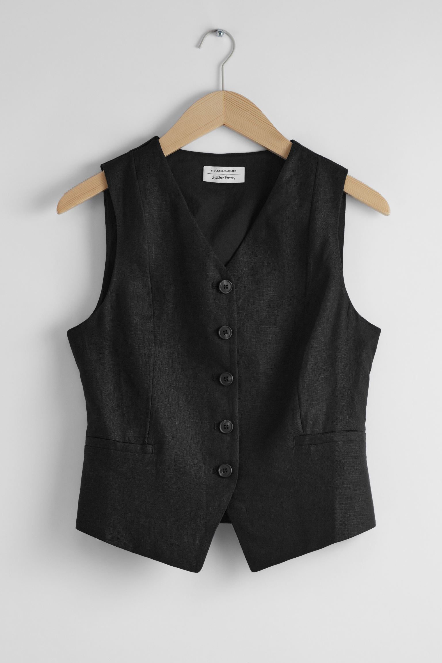 Tailored Linen Waistcoat | H&M (UK, MY, IN, SG, PH, TW, HK)