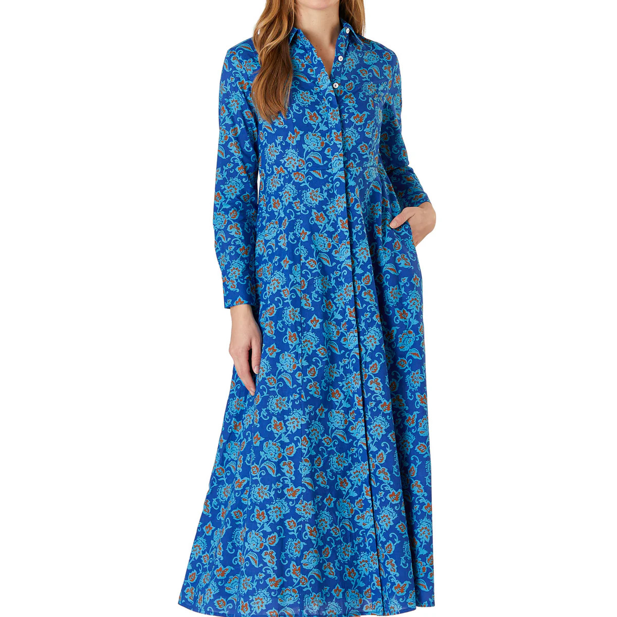 Classic Shirt Dress, Nomad Blue | Livro