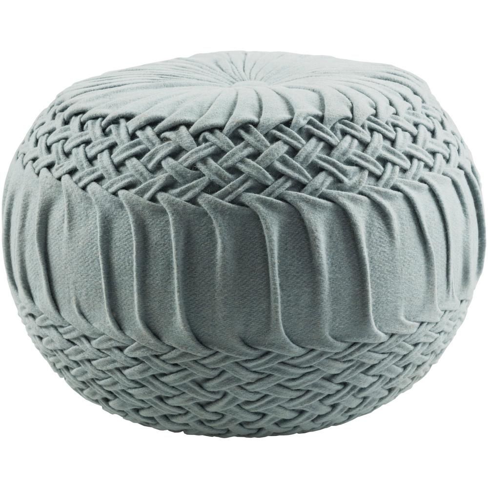 Artistic Weavers Rilmos Denim Accent Pouf-S00151085126 - The Home Depot | The Home Depot