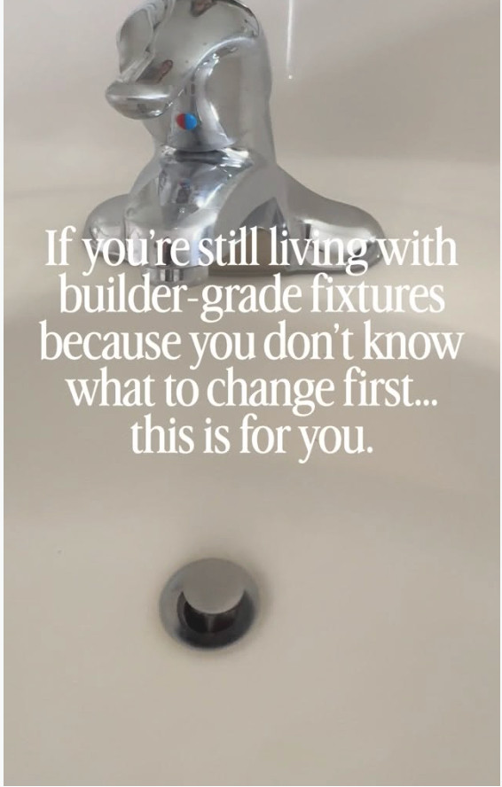 POV: You finally upgraded those builder-grade fixtures 🏡 Easiest way to elevate your space! Budget friendly too ✨ 

 #LTKdayinmylife #LTKmomlife #LTKHome
