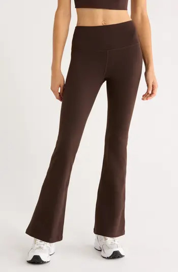 Flex High Waist Flare Leg Pants | Nordstrom