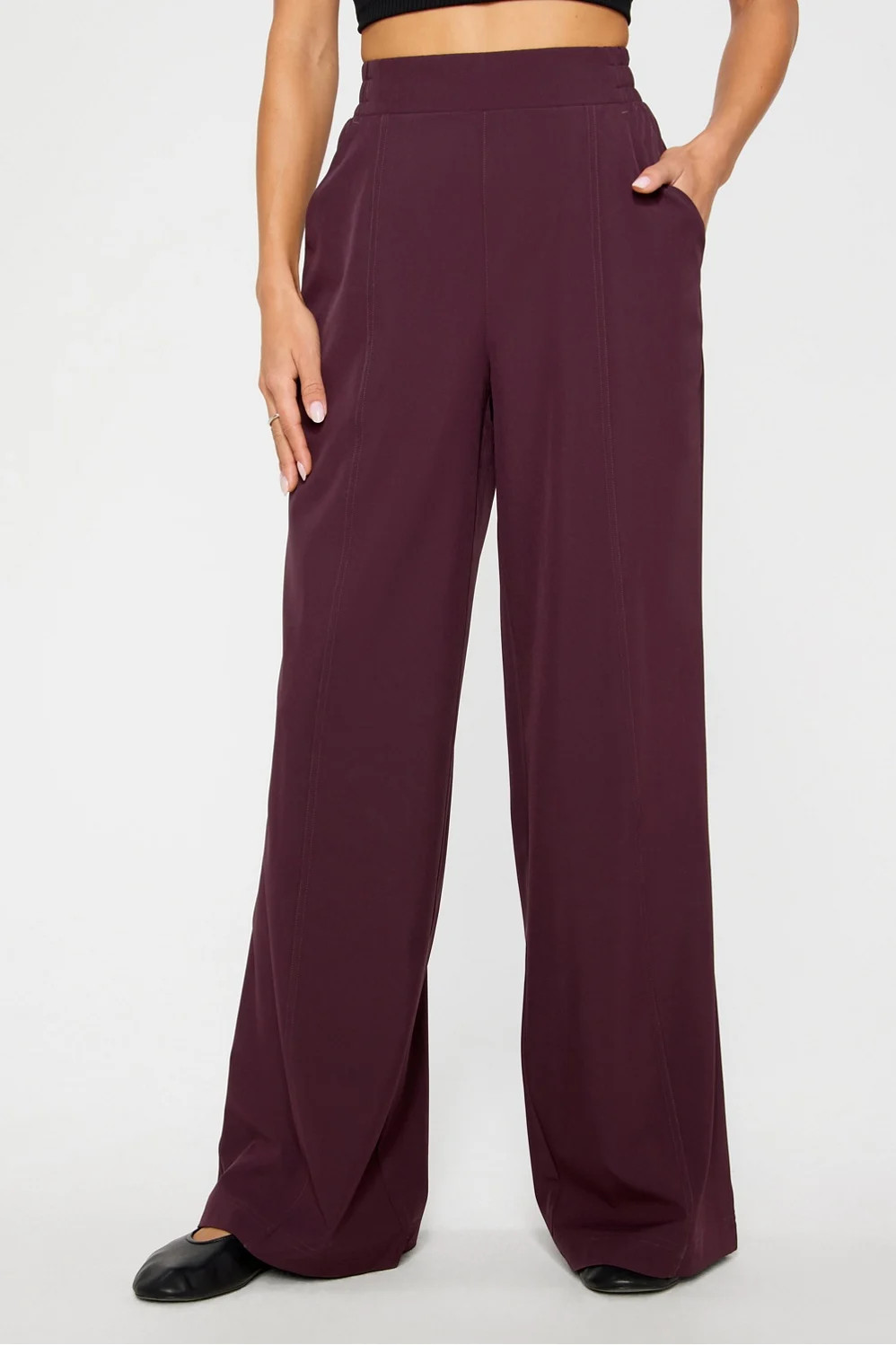 Downtown Wide Leg Pant | Fabletics