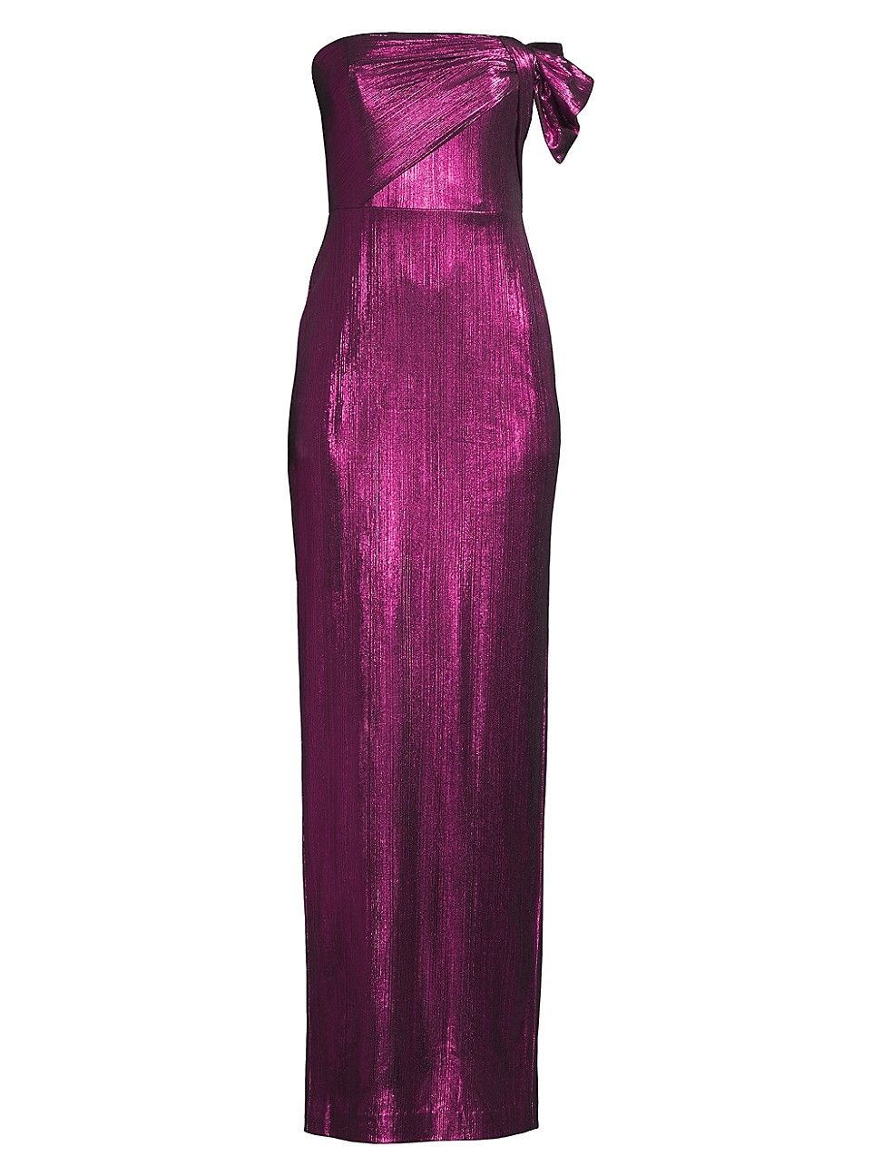 Women's Divina Metallic Gown - Magenta Glow - Size 12 | Saks Fifth Avenue