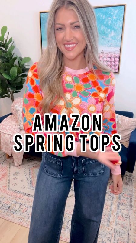 I’m wearing a small in each!! True to size for me. Size 2 old navy jeans / 4 Amazon jeans / 2 Abercrombie / small petite Spanx jeans //

Spring tops
Easter outfit
Brunch
Spring break
Vacation
Spring outfit ideas
Easter outfit ideas
Spring inspo
Florals
Summer tops 
Amazon haul
Amazon tops
Amazon finds 


#LTKVideo #LTKSeasonal #LTKfindsunder50