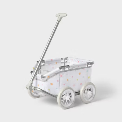 Doll Wagon for 14" - 16" Dolls - Gigglescape™: Baby Doll Accessory, 100% Recycled Material, Includes Stroller | Target