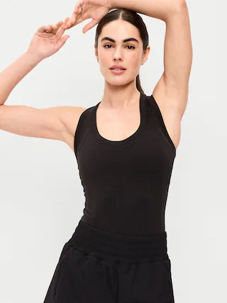 Seamless Fitted Ribbed Tank | Old Navy (US)