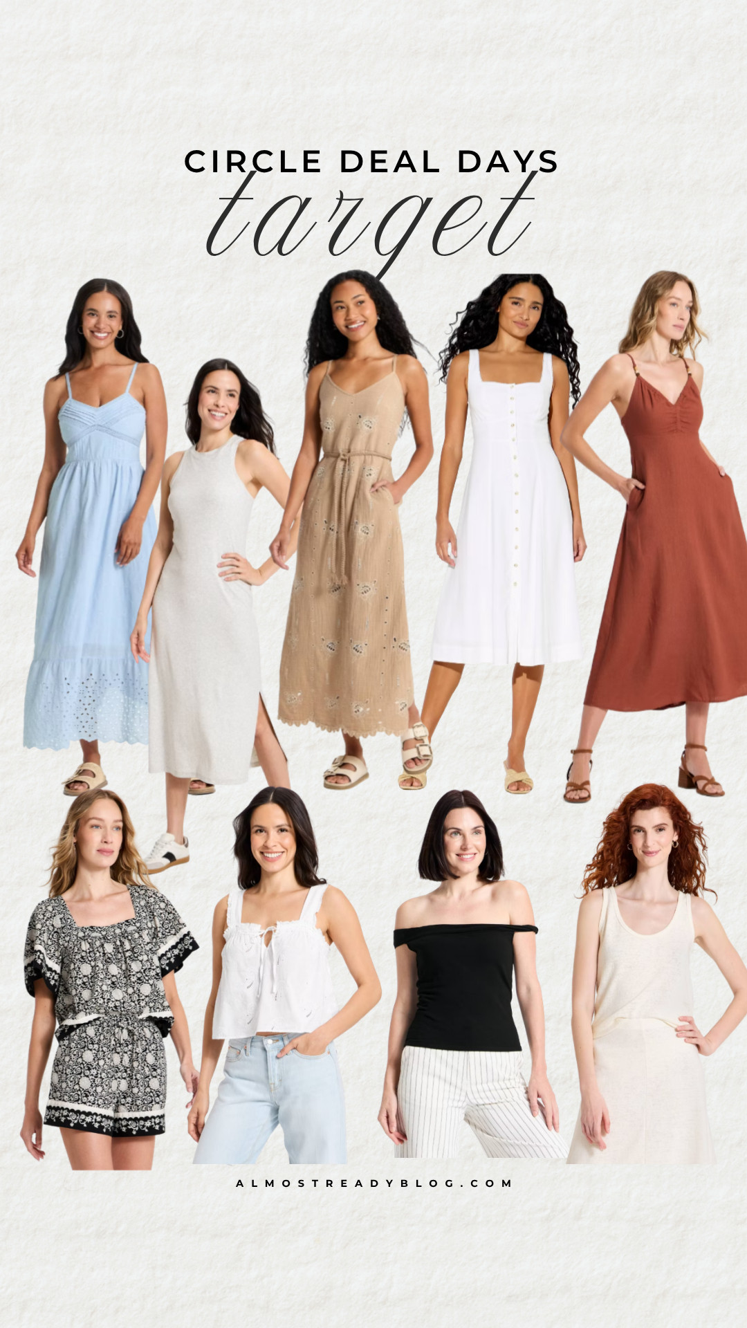 Refresh your summer wardrobe with easy dresses, breezy separates, and versatile pieces perfect for warm-weather days.

casual summer outfit, effortless everyday style, summer dress outfit, vacation ready look, easy warm weather, midi dresses, summer fashion, casual chic, target finds, weekend style

#LTKSaleAlert