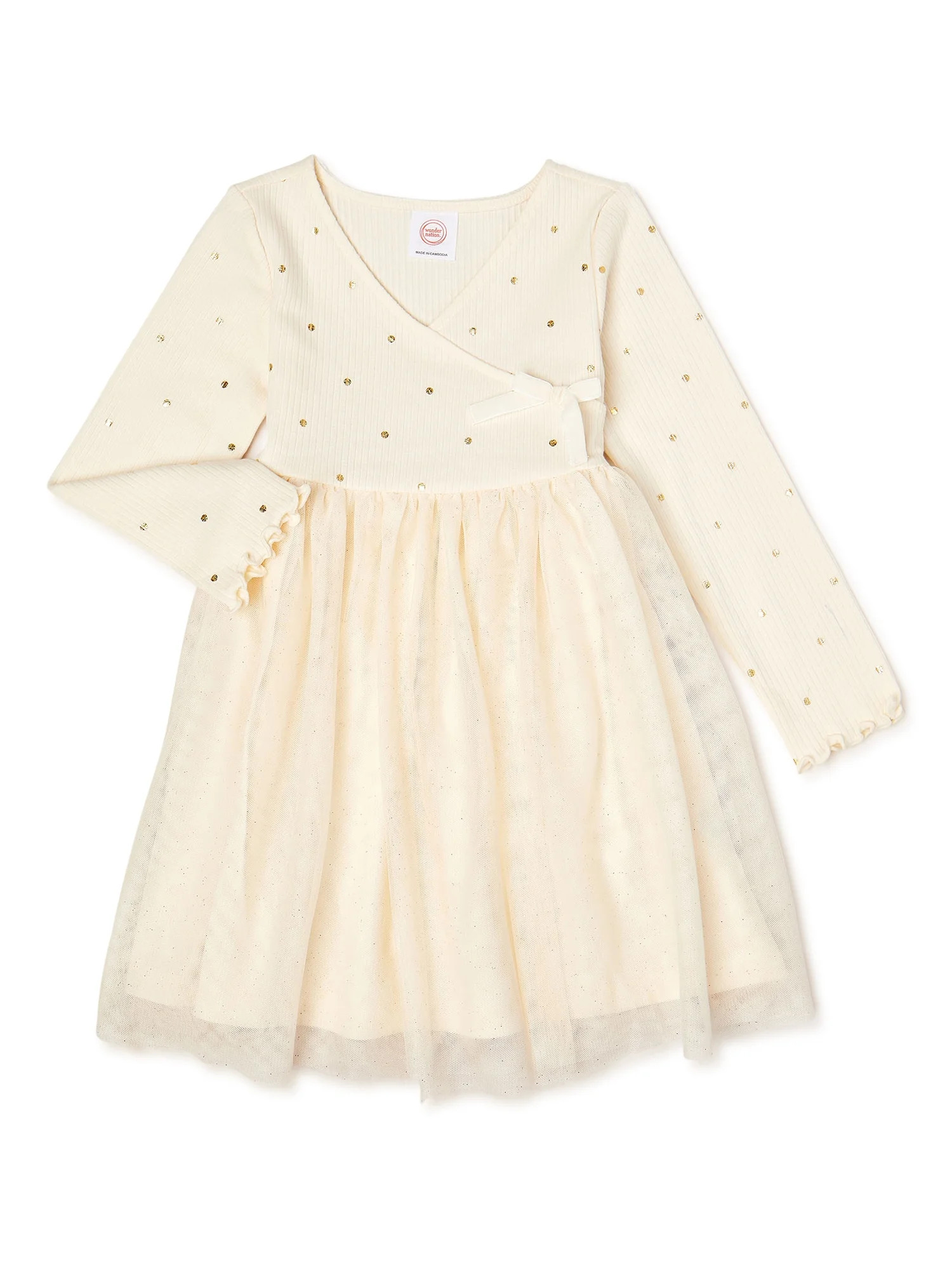 Wonder Nation Baby and Toddler Girls Tutu Dress, Sizes 12M-5T | Walmart (US)