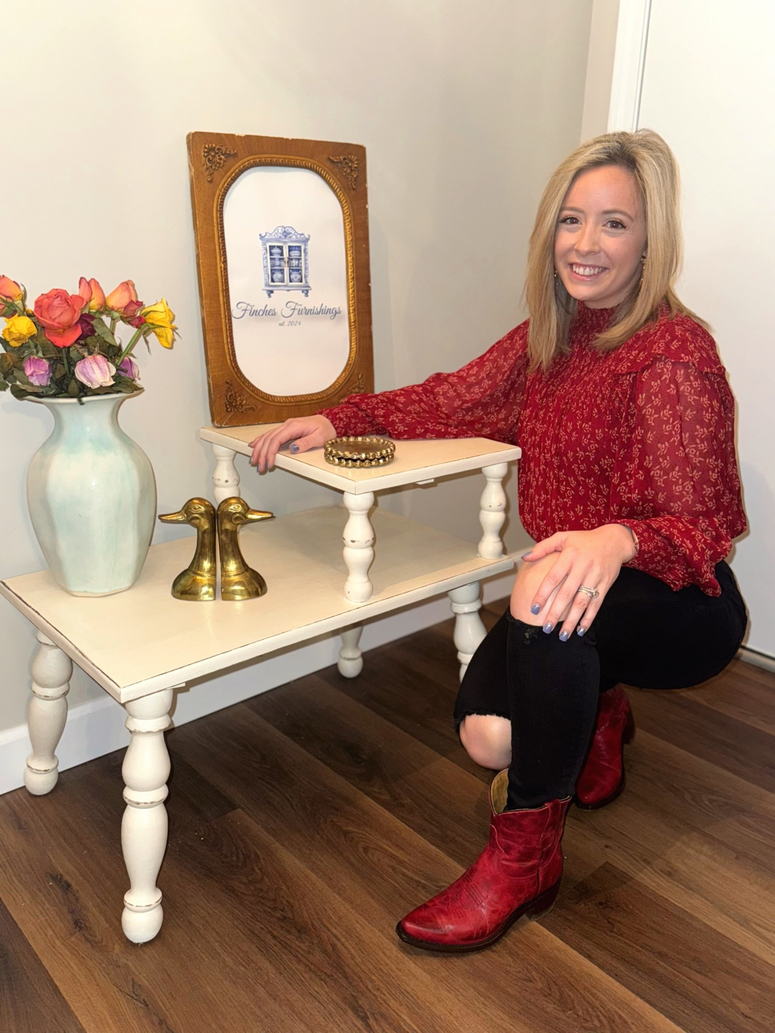 Chalk paint
Split table makeover
DIY furniture 
Finches furnishings 

#LTKHome