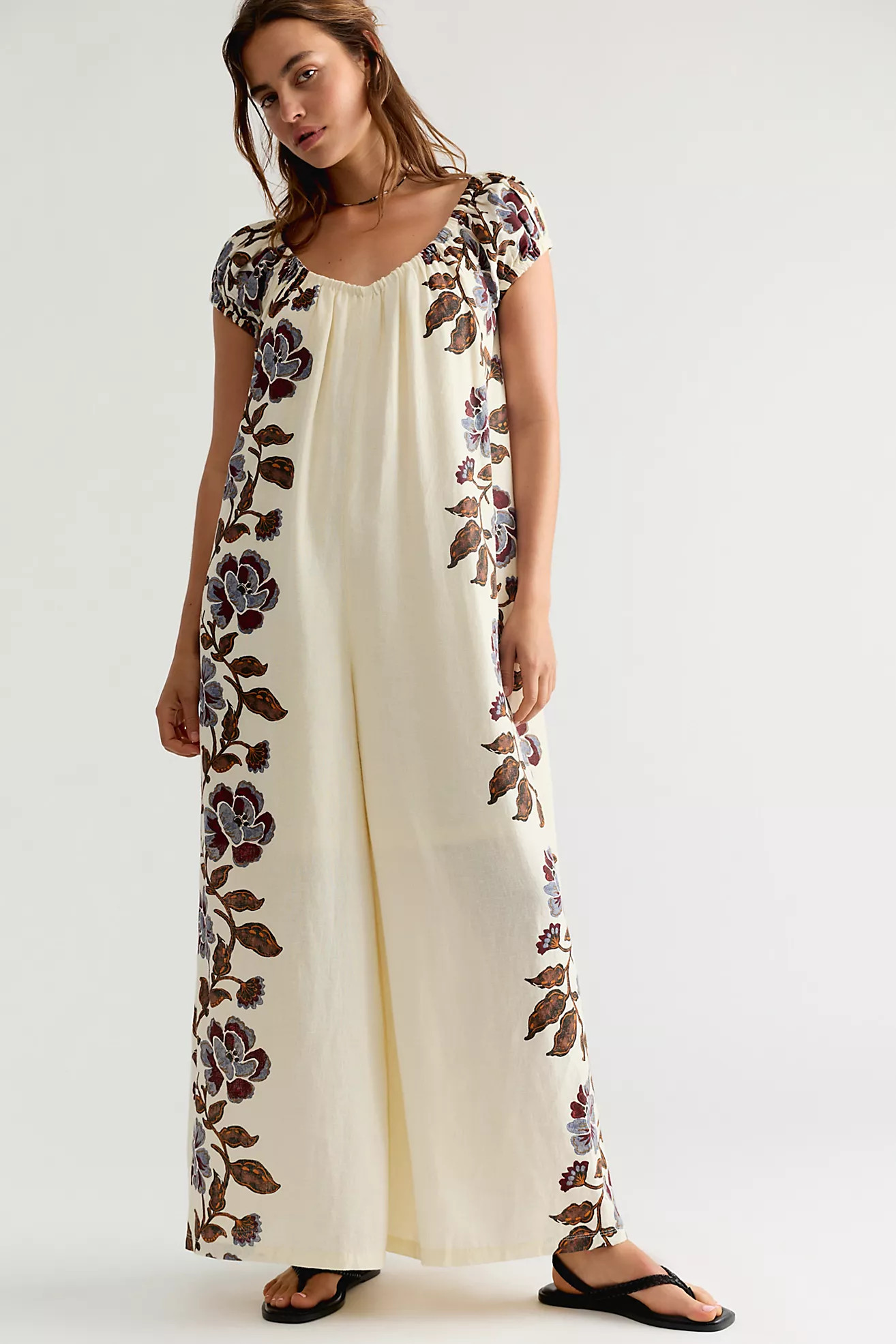 Amory One-Piece Printed Jumpsuit | Free People (Global - UK&FR Excluded)
