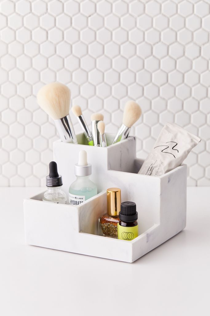 Marble 4-Part Organizer Tray | Urban Outfitters (US and RoW)