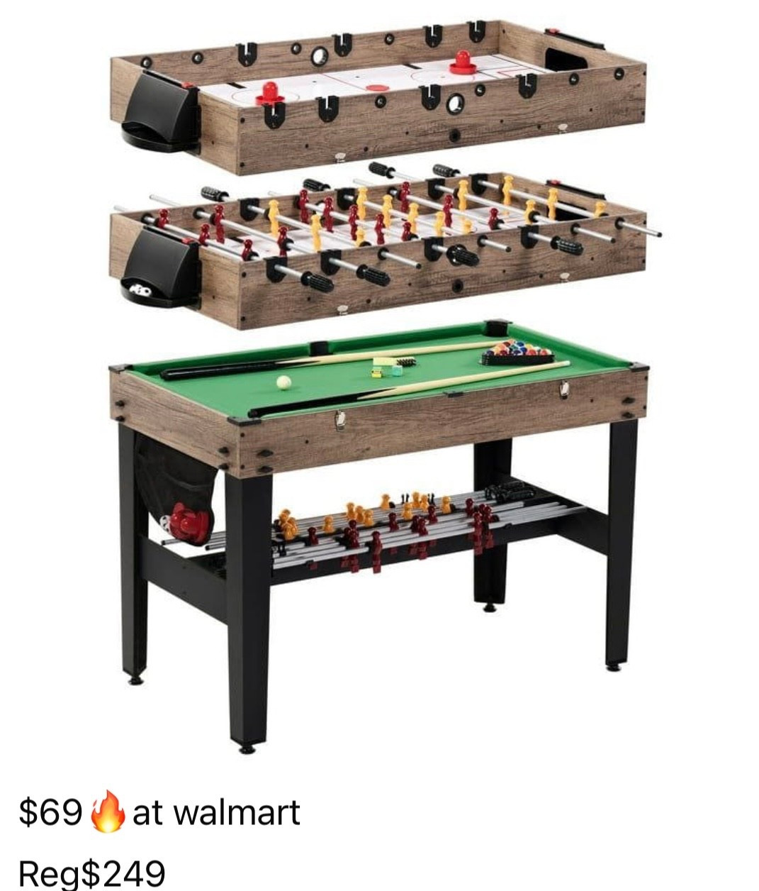 3-in-1game table $69🔥🔥

#LTKGiftGuide #LTKFindsUnder100 #LTKHoliday