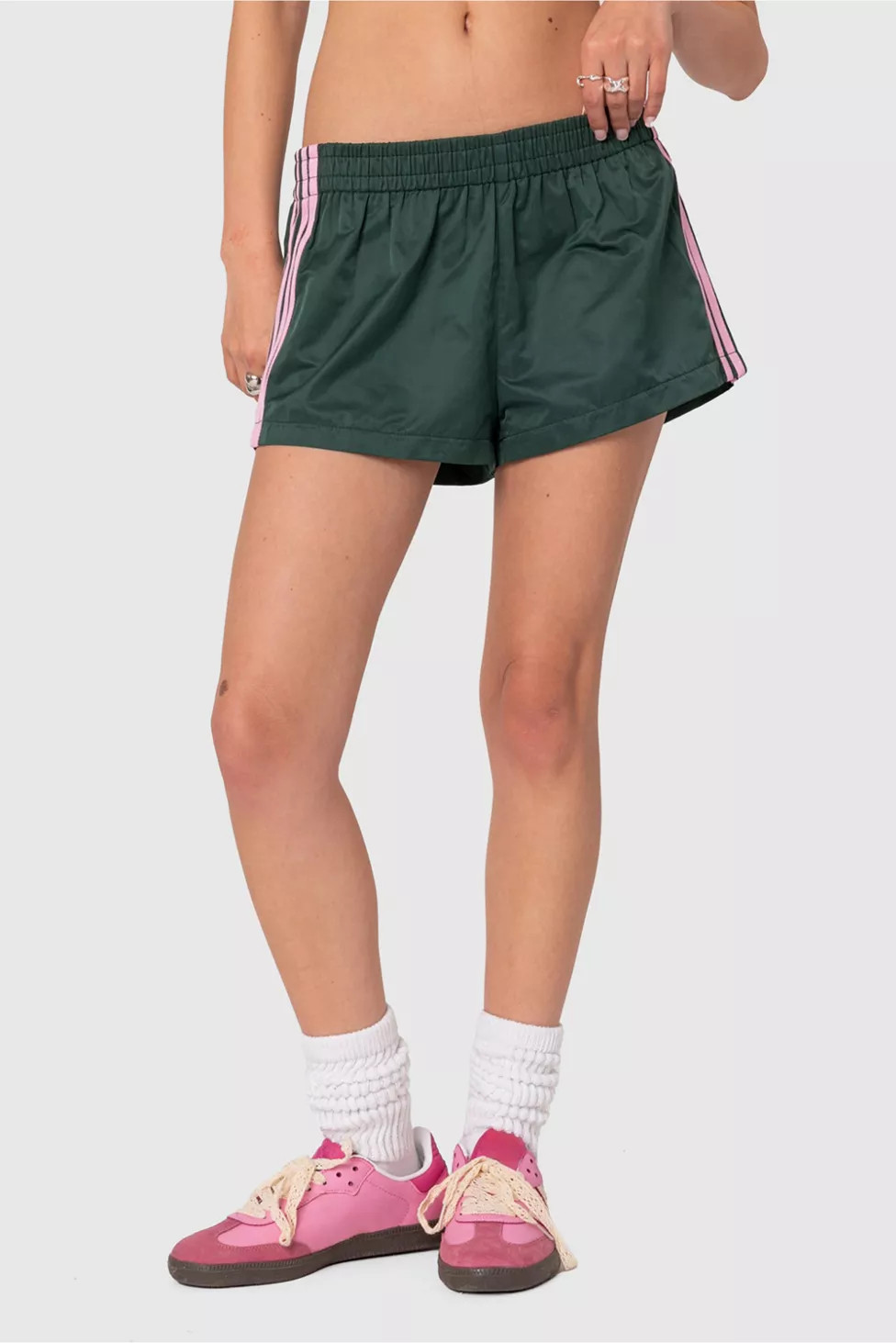 Edikted Nikki Nylon Shorts | Urban Outfitters (US and RoW)