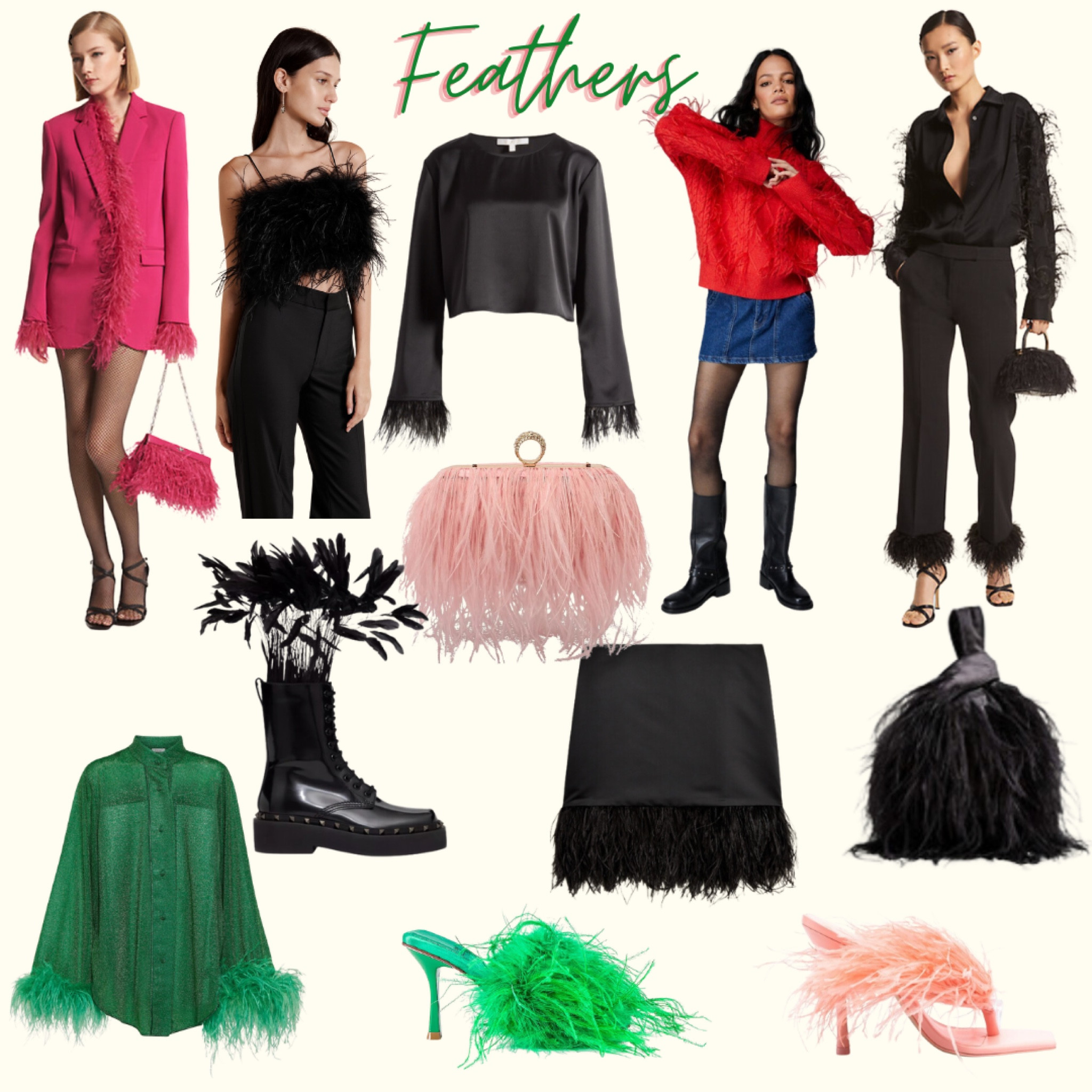 Who doesn’t love a feathered piece?? 🪶🪶