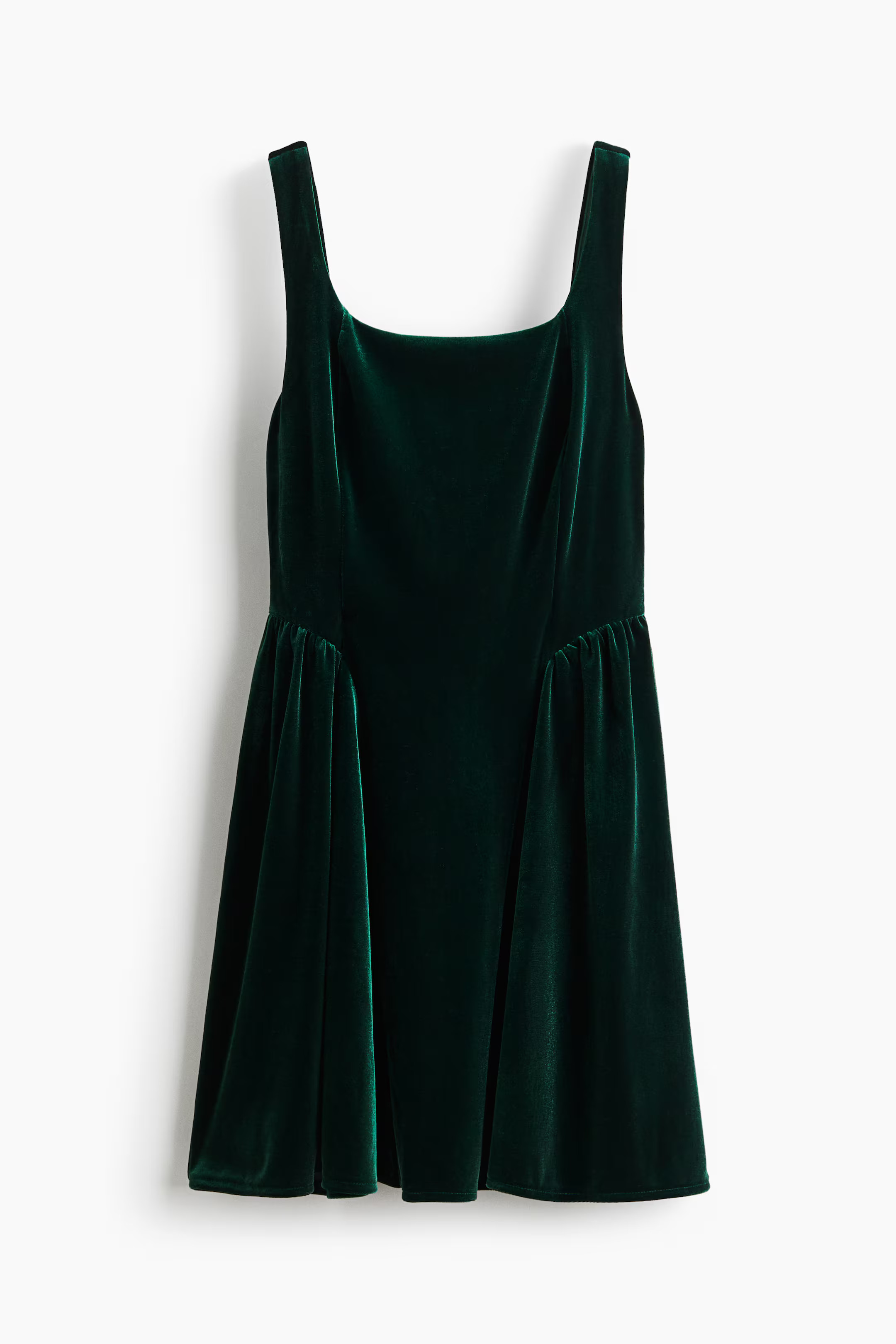 Sleeveless velour dress | H&M (US + CA)